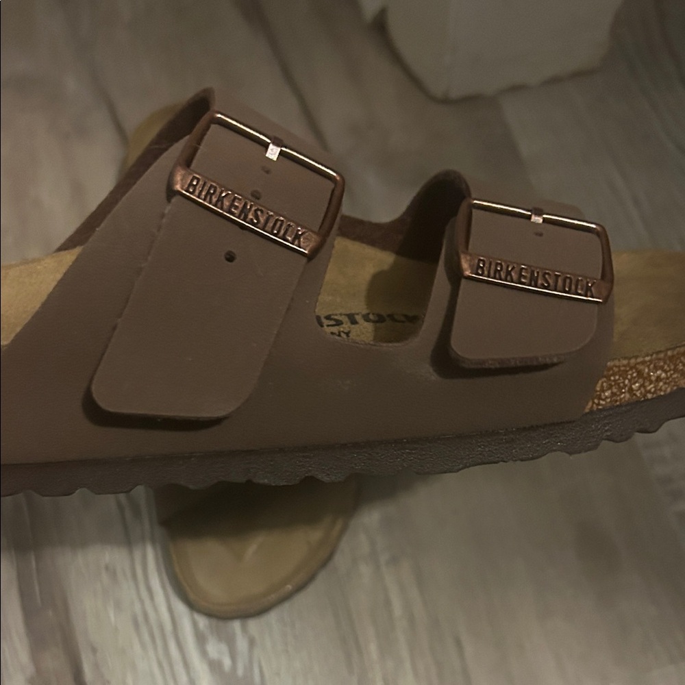 Womens Birkenstock Arizona Slide Sandal - Picture 3 of 4